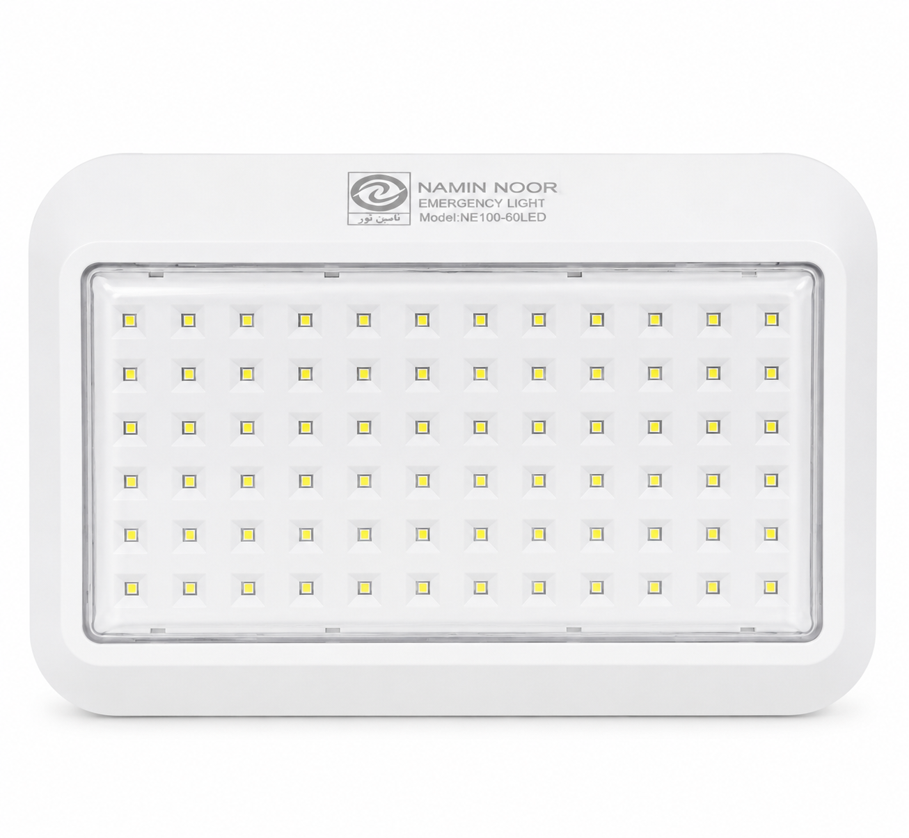 چراغ اضطراری شارژی 60 LED نامین نور مدل NE100